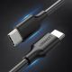 12. Ugreen US286 USB-C – USB-C PD QC 3A 480 Mbit/s 1 m Kabel – Schwarz