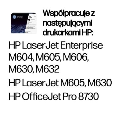 32. Original HP 81A LaserJet Tonerkartusche, Schwarz