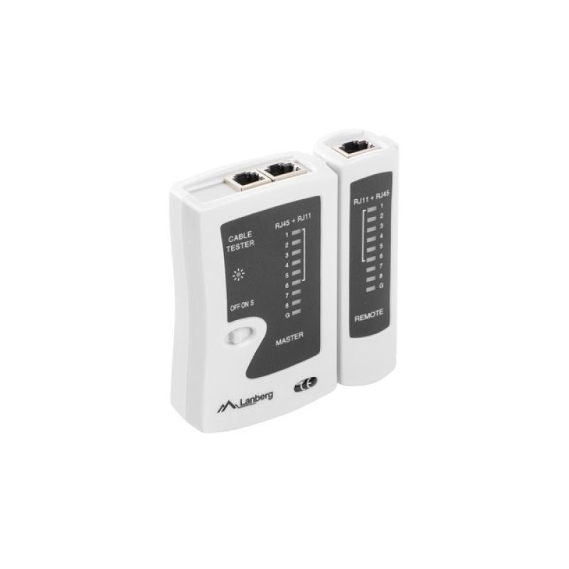 5. Lanberg NT-0301 LAN-Netzwerk-Aufbau-Werkzeugset (schwarz)