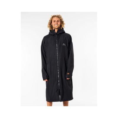 RIP CURL Anti-Series Kapuzenponcho - schwarz