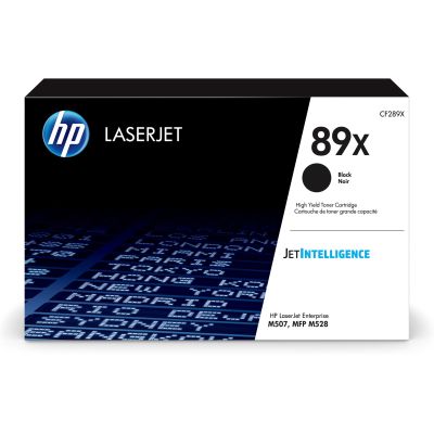 2. HP Schwarzer Toner HP 89X, HP89X=CF289X, 10000 Seiten