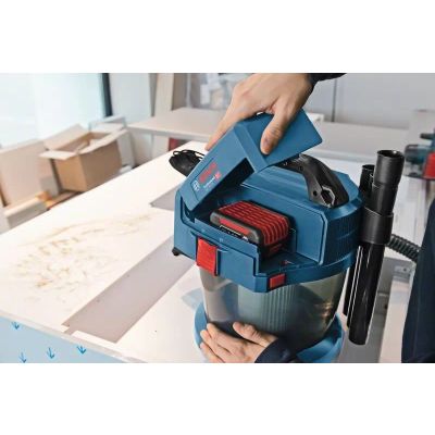 4. Bosch GAS 18V-10L Professional Schwarz, Blau