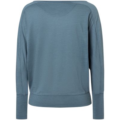 3. Damen-Longsleeve SUPER.NATURAL W Kula Top grau