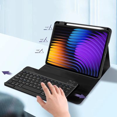 7. Tech-Protect SC Pen + Tastaturhülle für Xiaomi Pad 7 / 7 Pro - Schwarz