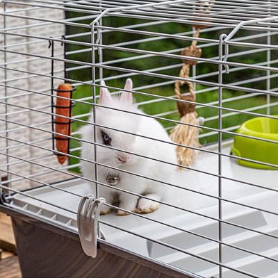 8. FERPLAST Rabbit 100 - Kaninchenkäfig