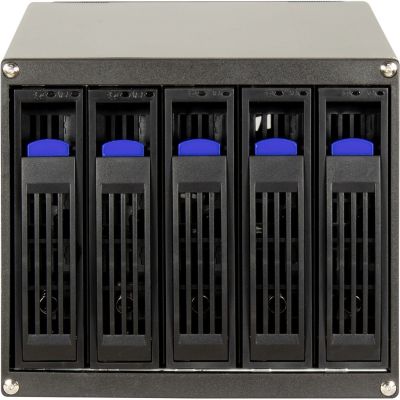 3. Inter-Tech ST-5255 Festplattengehäuse 2,5/3,5" SAS SATA Serial ATA II Serial ATA III 6 Gbit/s Hot-Swap-fähig 88887370