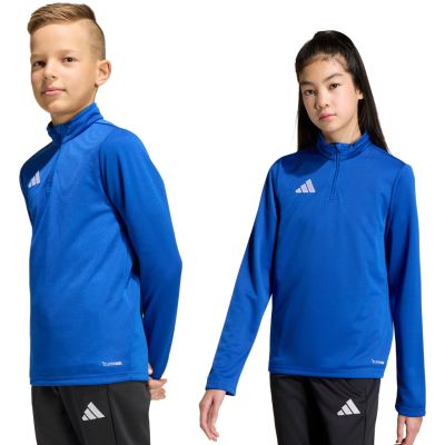 9. adidas Entrada 26 Trainingstop blau JZ6631 Kinder-Sweatshirt