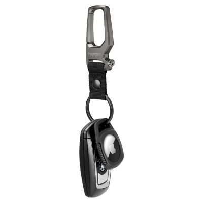 14. Spigen Rugged Armor Hülle für Apple AirTag – mattschwarz