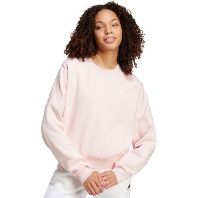 7. adidas Essentials Small Logo Feel Cozy W Sweatshirt IX7954