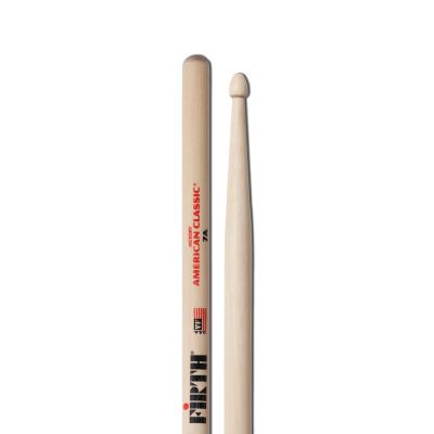 3. VIC FIRTH 7A American Classic Hickory - Drumsticks