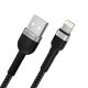 4. Wozinsky WNBAL2 USB-A / Lightning 2,4A Kabel 2 m - schwarz