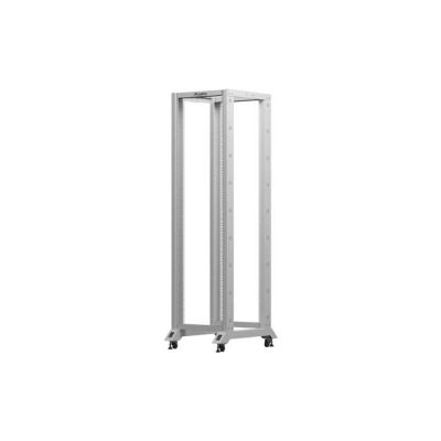2. Open Rack 19 Zoll 42U 600x800 grau Lanberg