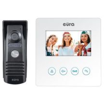 EURA VDP-52A3"ATIRA" Video-Türsprechanlage weiß