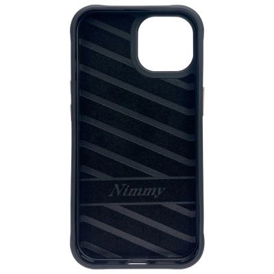 5. Nimmy Cool&Cute 2.0 Monkey Hülle für iPhone 15 - Schwarz