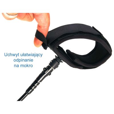 10. ENERO SUP-BOARD-SICHERHEITSSEIL 10 METER SCHWARZ