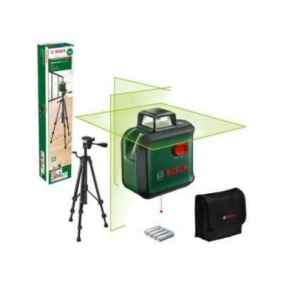5. BOSCH LASER ADVANCED LEVEL 360 UNI GREEN +TT150