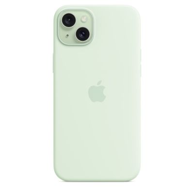 5. Apple Silikonhülle mit MagSafe, Soft Mint, für Apple iPhone 15 Plus, MT103ZM/A
