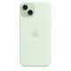 5. Apple Silikonhülle mit MagSafe, Soft Mint, für Apple iPhone 15 Plus, MT103ZM/A