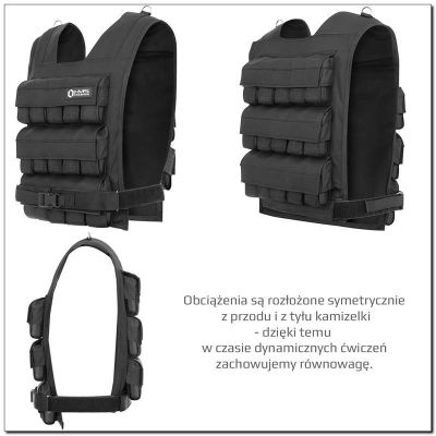 8. 30 kg Cordura HMS KTO30 Gewichtstrainingsweste