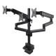 11. Maclean MC-811 Tischhalterung für 3 Monitore (Desktop; 17" - 27"; max. 20 kg)