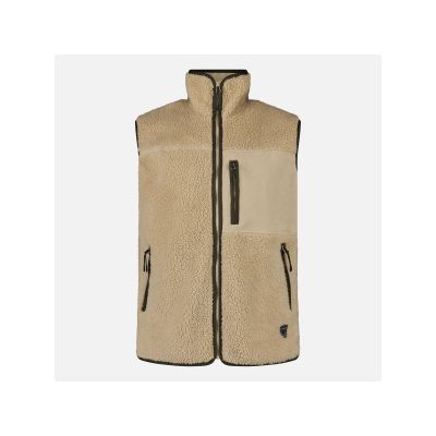 6. ROSSIGNOL Herren-Trainingsweste aus Sherpa-Fleece, Grau