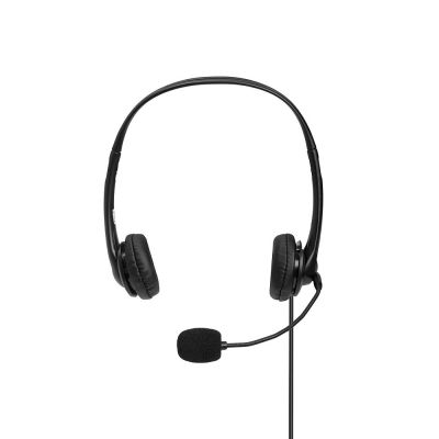 4. Lindy 42870 Kopfhörer/Headset, kabelgebunden, Kopfbügel, Anrufe/Musik, USB Typ-A, Schwarz