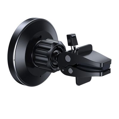 3. Joyroom Auto-Magnethalterung, kabelloses Qi-Induktionsladegerät, 15 W (MagSafe-kompatibel für iPhone), Schwarz (JR-ZS240)
