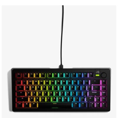 6. Glorious PC Gaming Race GMMK 3 Vorgefertigte USB-Tastatur QWERTY US-Englisch Schwarz