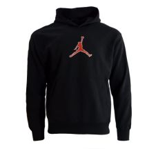 Air Jordan Flight MVP Hoodie für Herren, Schwarz/Rot - FN6352-010