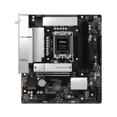 2. Asrock B860M Rock WiFi Intel B860 LGA 1851 (Sockel V1) Micro-ATX