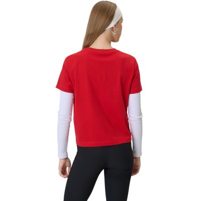 3. Damen-T-Shirt 4F F2738 rot 4FWSS26TTSHF2738 62S