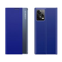 Neues Sleep Case für Xiaomi Redmi Note 12 Pro+ Hülle mit Klappständer blau