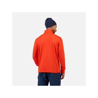 3. ROSSIGNOL MID LAYER STRETCH HZ Herren-Sweatshirt orange