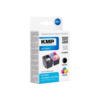 2. KMP H168V Tintenpatrone Schwarz, Cyan, Magenta, Gelb