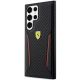 2. Ferrari Carbon Contrast Edges Schutzhülle für Samsung Galaxy S23 Ultra – Schwarz