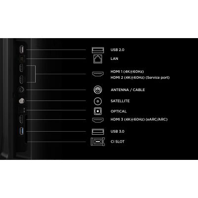 5. TCL P7L 50P7L Fernseher 127 cm (50") 4K Ultra HD Smart TV Wi-Fi Schwarz 400 cd/m²