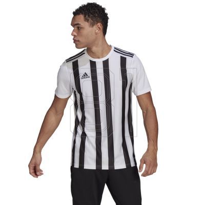 2. Adidas Striped 21 JSY M GV1377 Tee