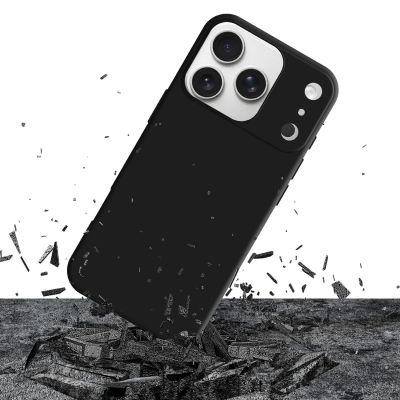 9. 3mk Matt Case Pro für Apple iPhone 17 Pro – Mattschwarz