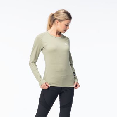 7. EIGER POLARTEC WO'S Damen Langarm-T-Shirt