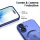 3. Tech-Protect MagFlex MagSafe Hülle für iPhone 17 – Transparentes Marineblau
