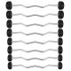 34. Gummierte Langhantel-/Curlstange 30 kg HMS GSL-30