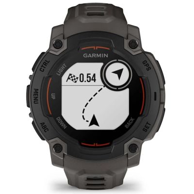 3. Garmin Instinct E 2,29 cm (0,9") MIP 45 mm Digital 176 x 176 px Schwarz GPS