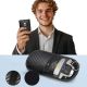 8. Tech-Protect KLR100 RFID-blockierendes Autoschlüsseletui – Schwarz – Carbon