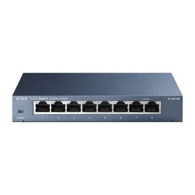 2. TP-Link TL-SG108 Unmanaged Gigabit Ethernet (10/100/1000) Schwarz