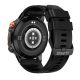 9. Smartwatch Gravity Black 2 Armbänder GT20-7