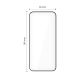 3. Tech-Protect Quick Set+ Panzerglas 2er-Pack für iPhone 15/16