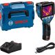 10. Bosch GTC 600 C Geräuschäquivalente Temperaturdifferenz (NETD) IR Schwarz, Blau 256 x 192 px Integriertes LCD-Display