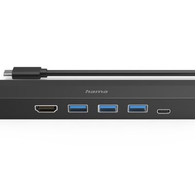 9. Hama 00200144 USB 3.2 Gen 1 (3.1 Gen 1) Typ-C Hubs und USB-C-Hubs 5000 Mbit/s Schwarz
