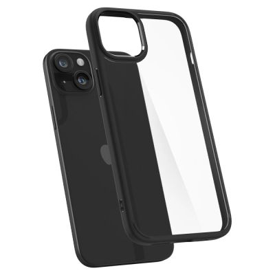6. Spigen Ultra Hybrid-Hülle für iPhone 15 – mattschwarz