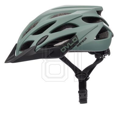 14. Meteor Ovlo S 16868 Fahrradhelm, 52-56 cm, Grün